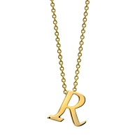 Gold Initials - R