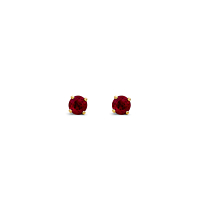Ruby Stud Earrings
