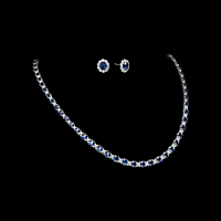 Sapphire and Diamond collar