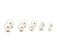 Japanese Pearl Earstuds, 6.5-7Mm Round